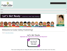 Tablet Screenshot of cedarvalleypublishing.com